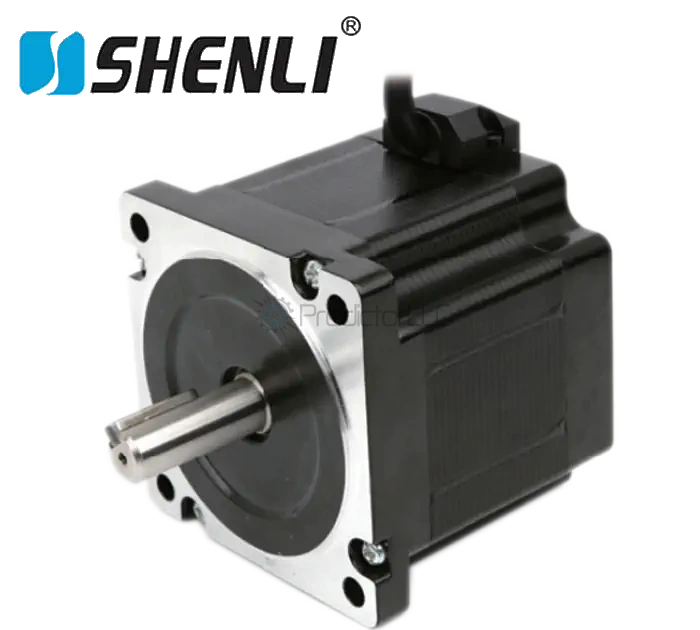 Шаговый двигатель NEMA 34 корпус 150 мм с круглым валом
