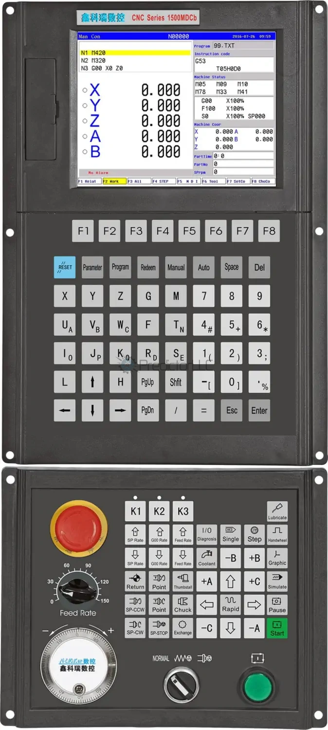 Токарный контроллер ЧПУ NEW1500TDCA-2
