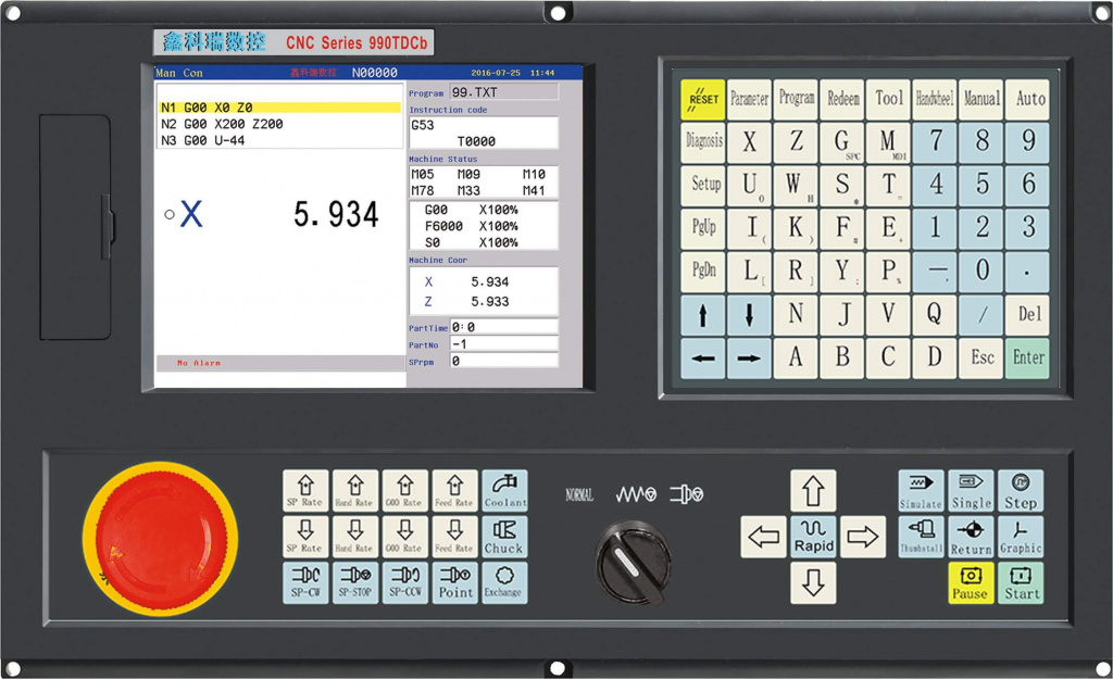 Контроллер ЧПУ 990-й корпус